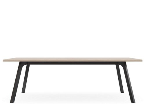 DD Toro Boardroom Table with Metal Base